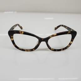 Kate Spade New York 'Amara' Brown & Yellow Tortoiseshell Eyeglass Frames AUTHENTICATED