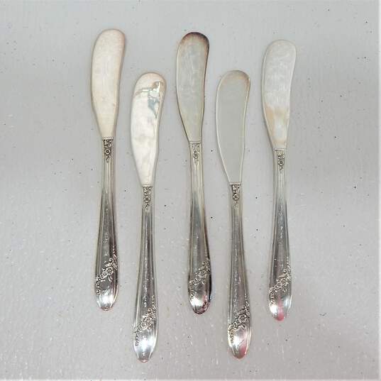 Set of 10 Oneida Community Silver-plated QUEEN BESS II Butter Knives image number 3