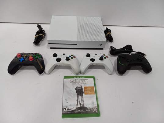 Microsoft Xbox One X White Console Game Bundle image number 1