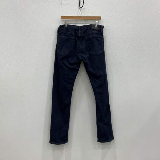 Polo Ralph Lauren Mens Blue Denim Dark Wash Straight Leg Jeans Size 34/34 image number 1