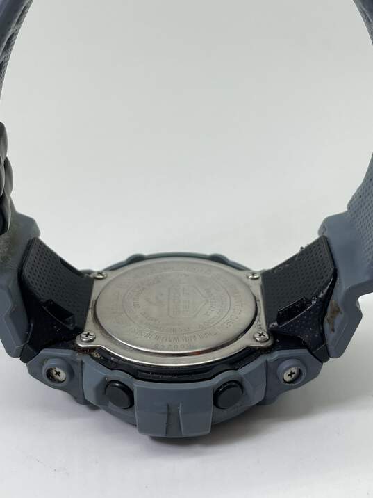 Authentic Mens G-Shock Gray Timer Multi-Dial Analog & Digital Wristwatch image number 4