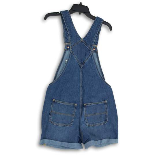NWT Old Navy Womens Blue Denim Medium Wash One-Piece Overall Size S image number 2