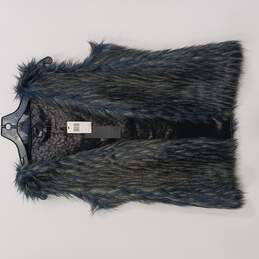 David Bitton Men's Faux Fur Vest Size M