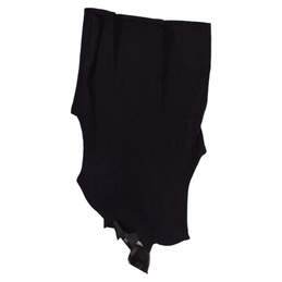 NWT Womens Black Sleeveless Mock Neck Sparkly Pullover Sweater Vest Size 2XL alternative image