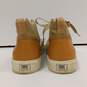Frye Women's Tan Leather & Canvas Sneakers Size 9.5 image number 6