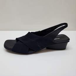 Donald J Pliner Jam Black Slingback Heel Sandals Size 9.5M alternative image