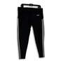 Womens Black Elastic Waist Pull-On Activewear Compression Leggings Size XL image number 1