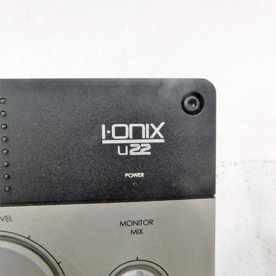 Lexicon Brand I-ONIX U22 Model USB Desktop Recording Studio w/ Original Box and Accessories image number 13