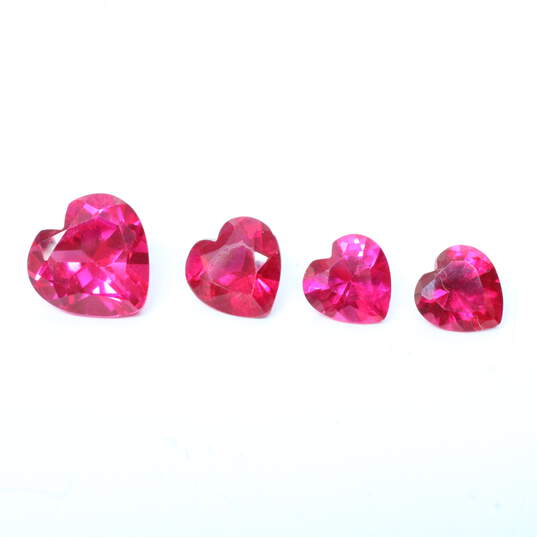 Assortment of Various Loose Ruby Gemstones - 56.85cttw. image number 4