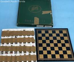 201 GN-Chess Board 99M Michelangelo Solid Metal Chess Set