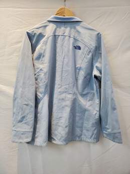 The North Face Full Zip Long Sleeve Light Blue Windwall Jacket Size XL alternative image