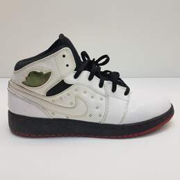 Air Jordan 1 Retro '97 He Got Game (GS) Athletic Shoes White Black Red 555075-101 Size 5.5Y Women's Size 7