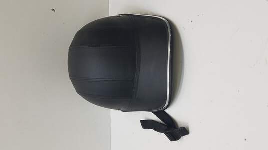 Polo Black Leather Skull Helmet image number 1