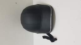 Polo Black Leather Skull Helmet