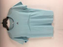 Adidas Men Light Blue Athletic Shirt L