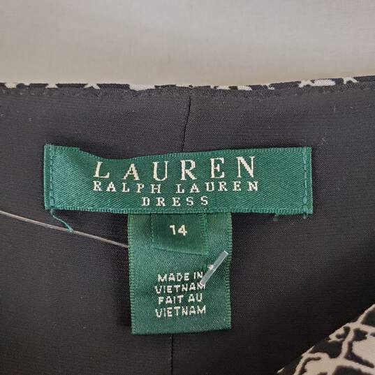 Lauren Ralph Lauren Women's Black Dress SZ 14 image number 4