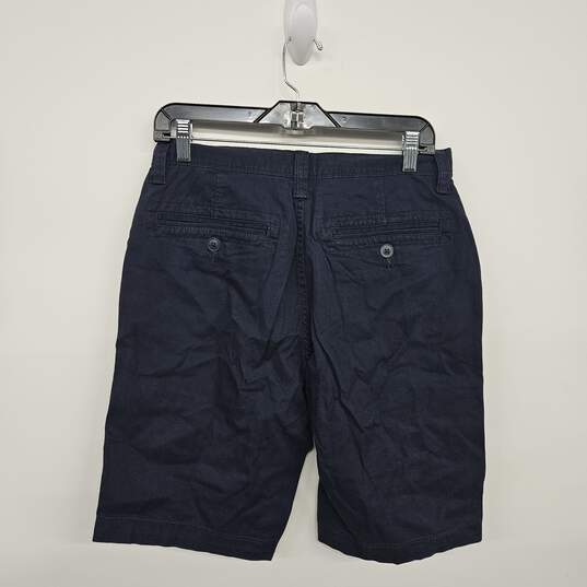 Navy Blue Flex Classic Fit Shorts image number 2