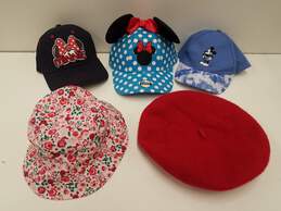 Bundle of 5 Disney Assorted Hats
