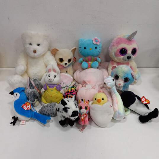 4.5lbs Bundle of Assorted Beanie Babies image number 1