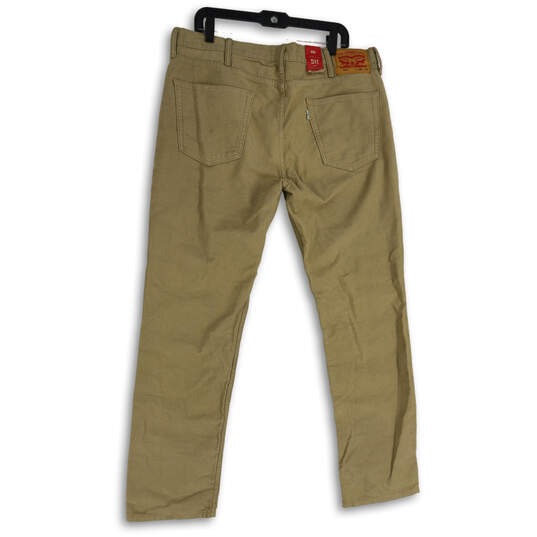 NWT Mens Khaki 511 Slim Denim 5-Pocket Design Straight Leg Jeans Sz W38 L32 image number 2