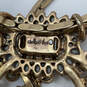 Designer Stella & Dot Gold-Tone Adjustable Havana Statement Necklace image number 5
