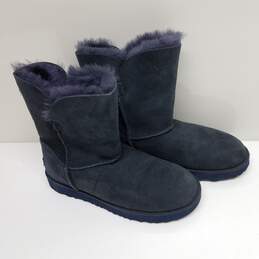 Ugg Blue Fleece Lined Boots
