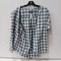 Patagonia Men's Blue Plaid Short Sleeve Button-Up Shirt Size M image number 3