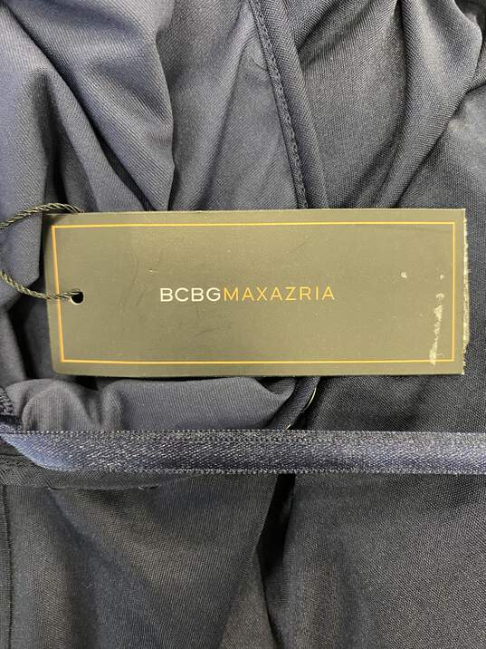 BCBG Maxazria Navy Formal Dress - Size S image number 6