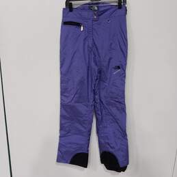 The North Face Purple Snow Pants Women's Size 14