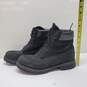 Timberland Black Leather Ankle Boots image number 2