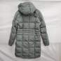 The North Face Acropolis WM's Water Fowl Down Quilted Heather Grey Parka Size S/P image number 2