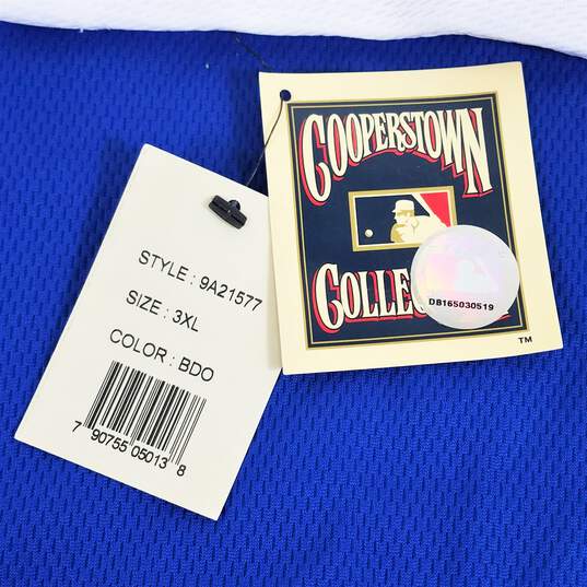 Cooperstown Collection Men's Brooklyn Dodgers Jersey Sweater Sz. 3XL (NWT) image number 4
