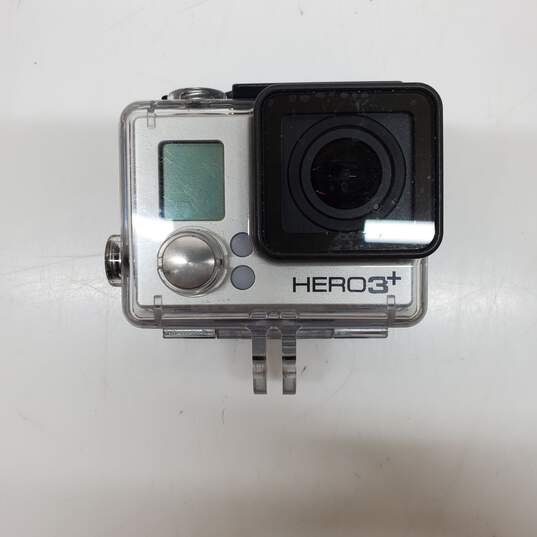 GoPro Hero 3+ Digital Action Camera Silver with Waterproof Case image number 1