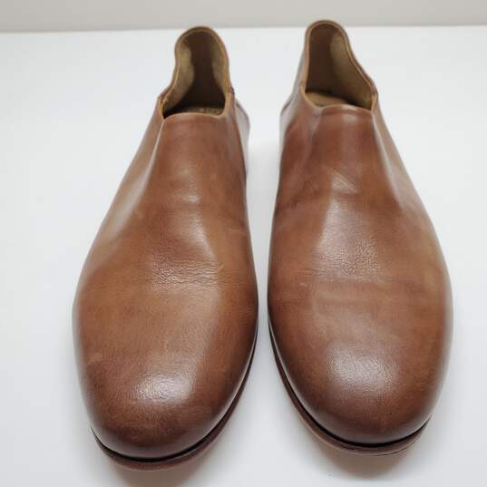 Sutro Brown Leather Women's Flat Casual Shoes Size 10 image number 2