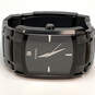 Designer Fossil FS-4159 Black Square Dial Stainless Steel Analog Wristwatch image number 2