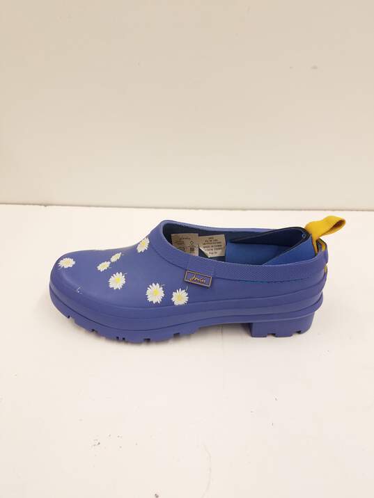 Joules Daisy Rubber Slip On Clogs Blue 5 image number 1