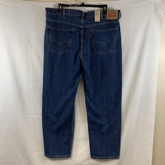 Men's Medium Wash Levi's 550 Relaxed Fit Jeans, Sz. 44x32 B&T image number 2