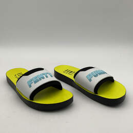Womens Fenty Surf Multicolor Open Toe Slip-On Slide Sandals Size 9.5 alternative image