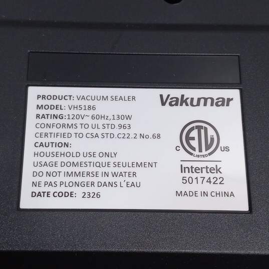 Vakumar Double Pump Vacuum Sealer Model VH5186 - IOB image number 8