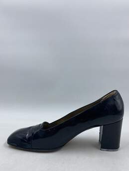 Authentic Yves Saint Lauret Black Pump Heel W 8.5 alternative image