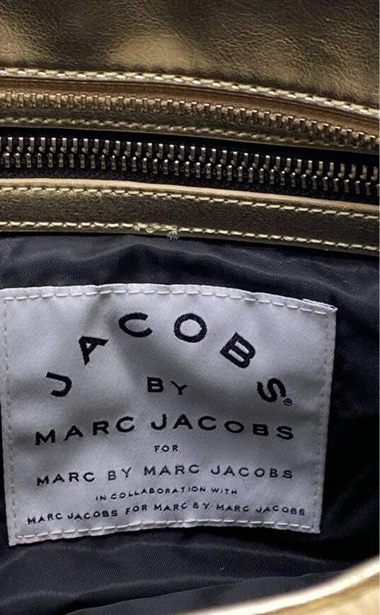 Jacobs by Marc Jacobs Nylon Quilted Bruna Shoulder Bag Gold Metallic image number 4