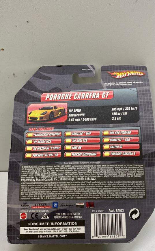 HOT WHEELS Speed Machines Porsche Carrera GT Yellow NIP image number 2