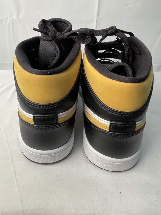 Black/White/Gold Air Jordans 554724-177 Size 9 image number 2