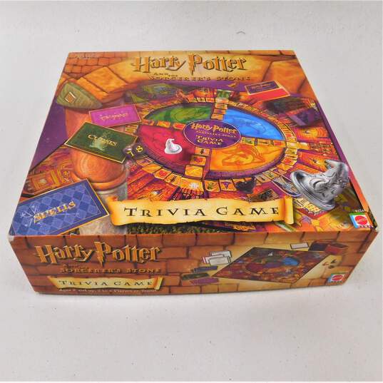 2000 Mattel Games Harry Potter And The Sorcerer's Stone Trivia Board Game image number 10