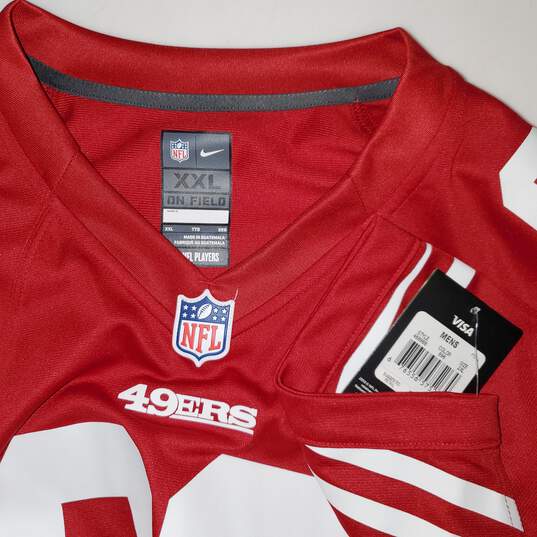 Nike NFL San Francisco 49ers Manningham On Field Football Jersey NWT Size 2XL image number 3