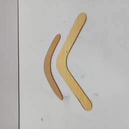 Pair of Wooden Boomerangs alternative image