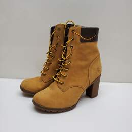 Timberland Womens Tillston Wheat Nubuck Fashion Boots Size 9