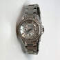 Designer Fossil ES3202 Riley Silver-Tone Stainless Steel 10 ATM Wristwatch image number 1