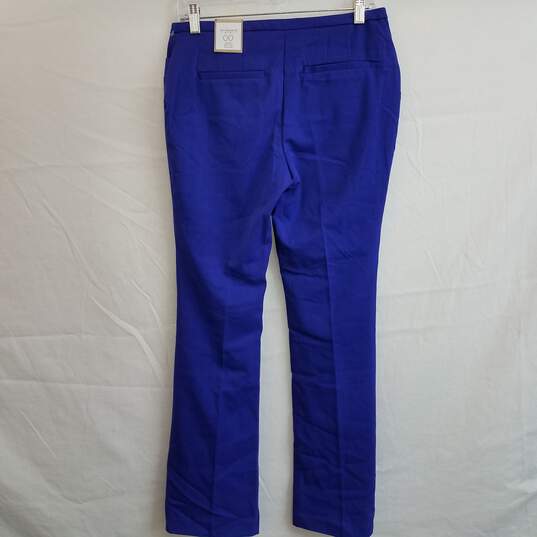 Chicos purple wide leg women's trousers 00 / 2 nwt image number 4