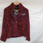 Wm Pendleton Burgundy Pile Sherpa Fleece Flannel Wool Full Zip  Jacket Sz S/CH image number 1